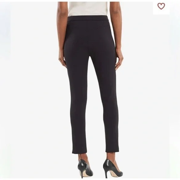 MM Lafleur the Foster Cigarette Pant Black Straight Baby Boot Cut Pants size 10